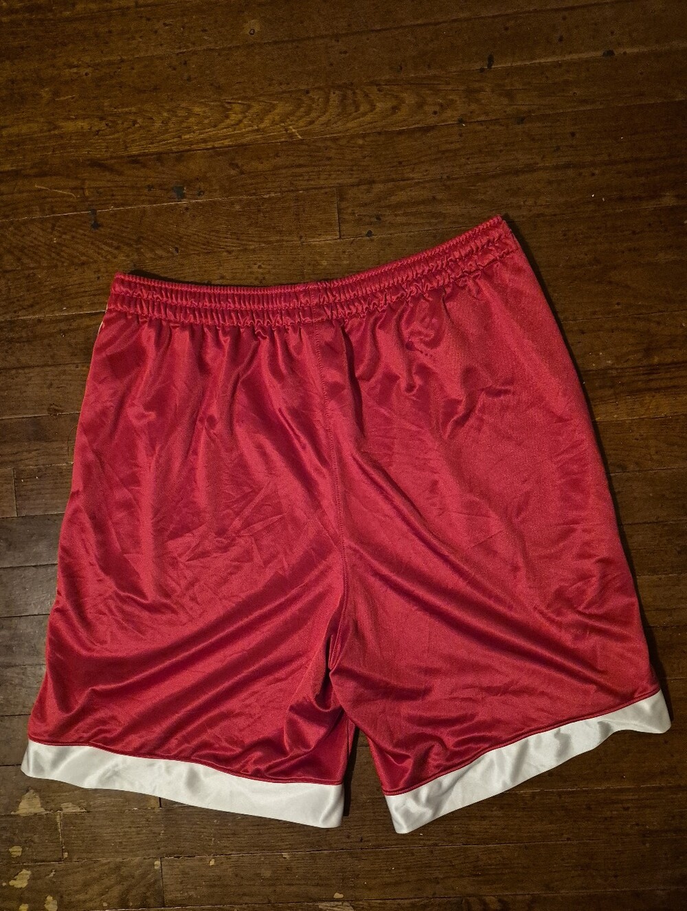 Jordan Mens Sz XL Red Basketball Shorts with White Trim - Picture 4 of 8